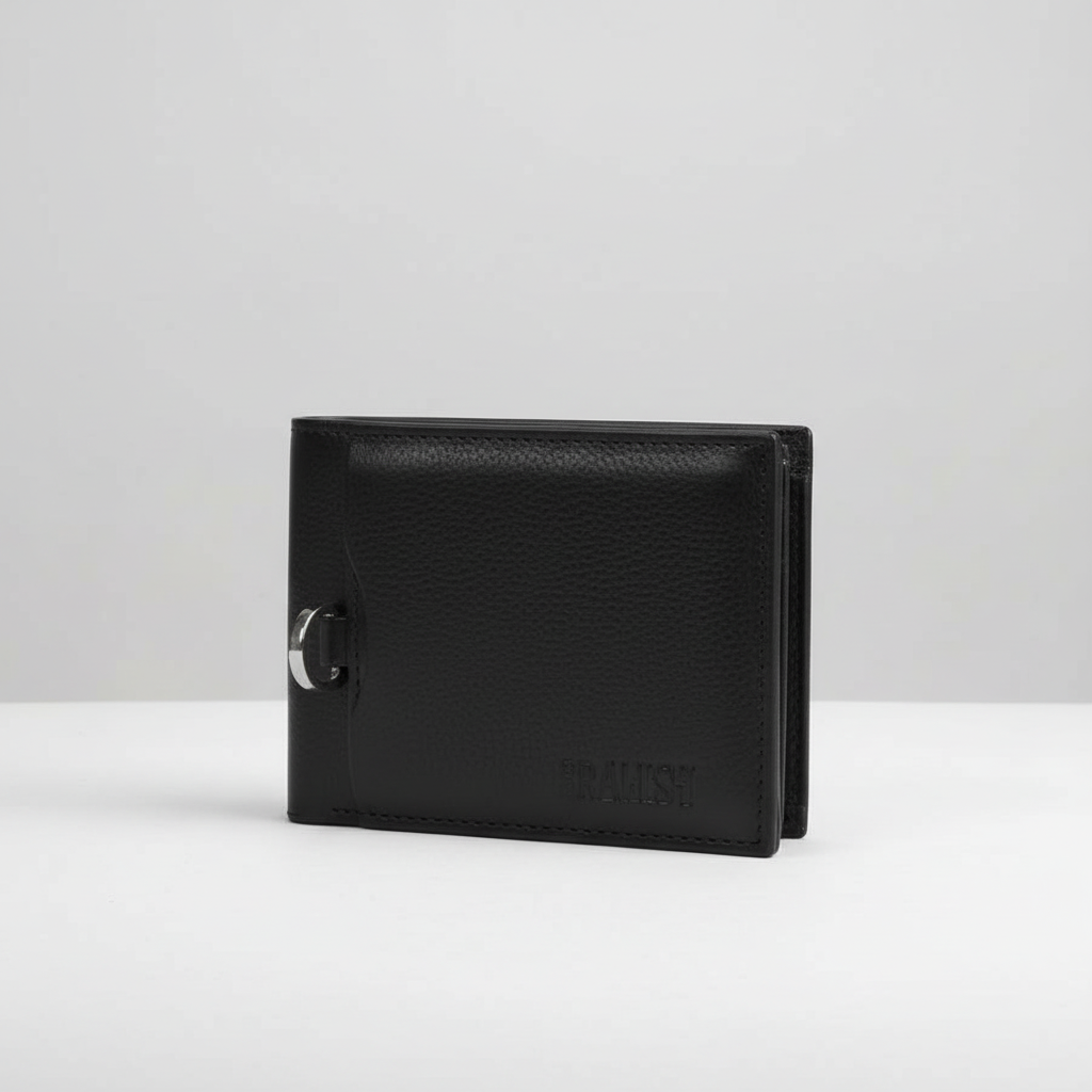 Black Leather Wallet