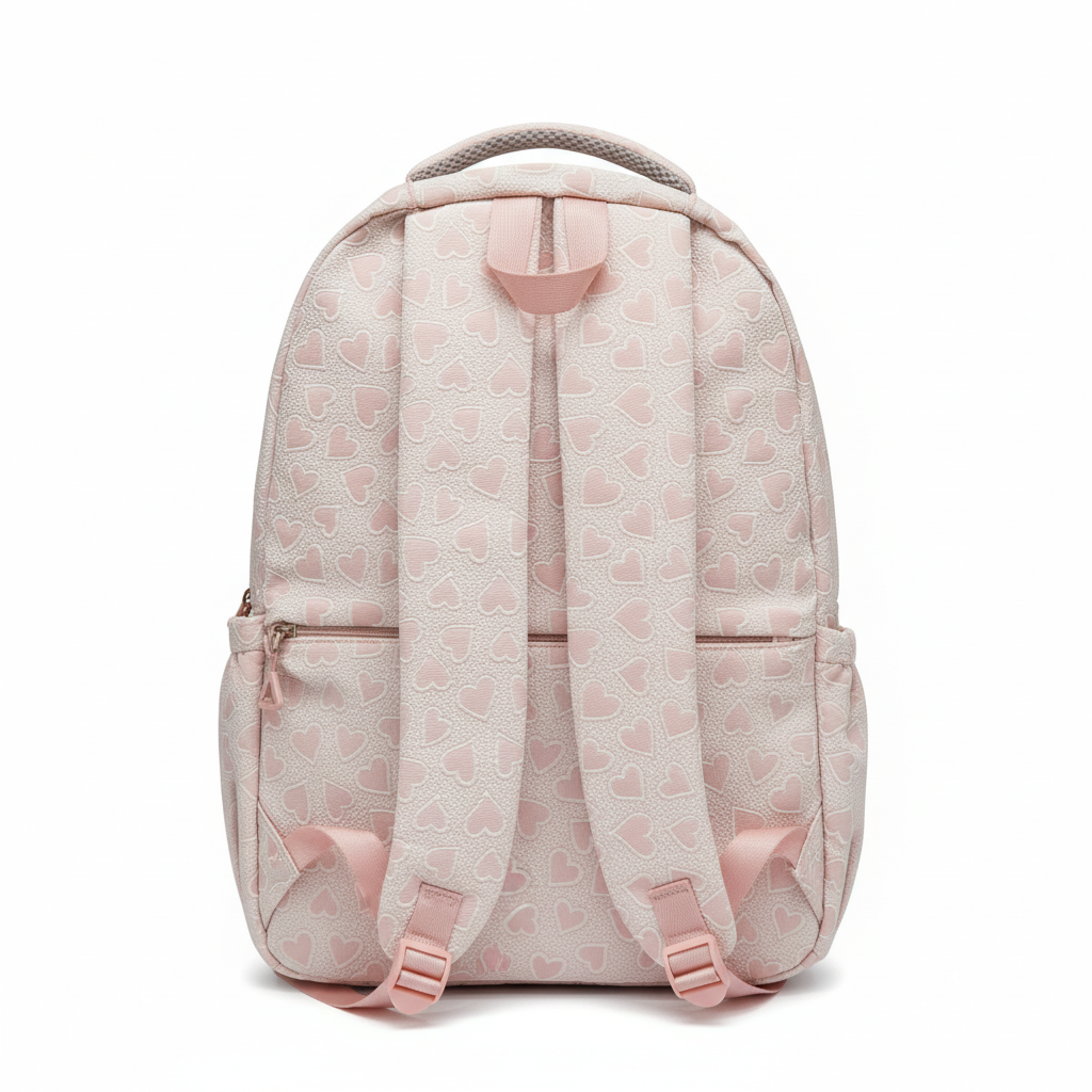 Cute Pink Backpack for Girls